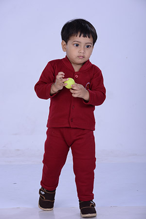 Front open suit